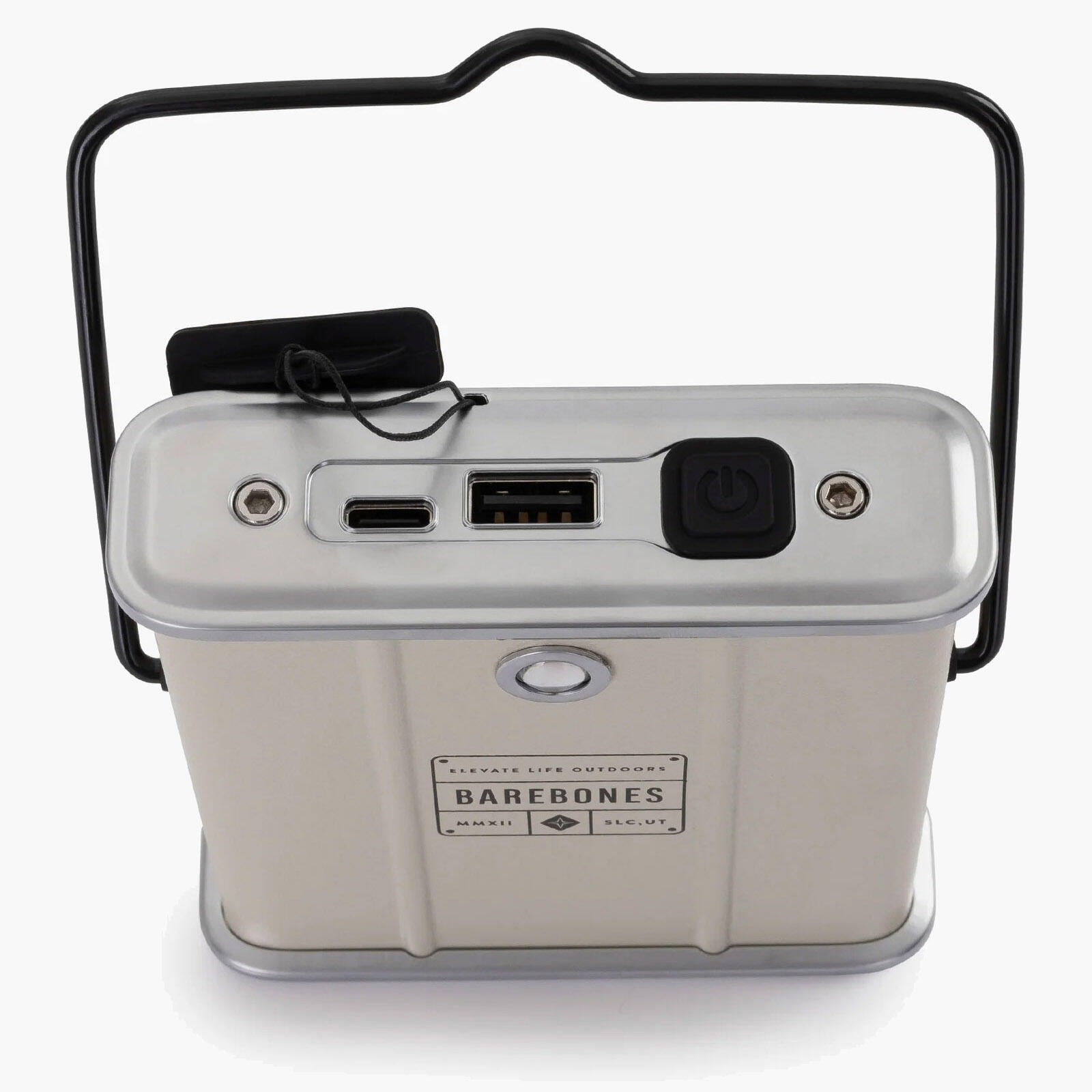 Powerbank Outdoor Power Bank Ladegerät Lampe USB & USB-C 1000mAh Akku 3/7