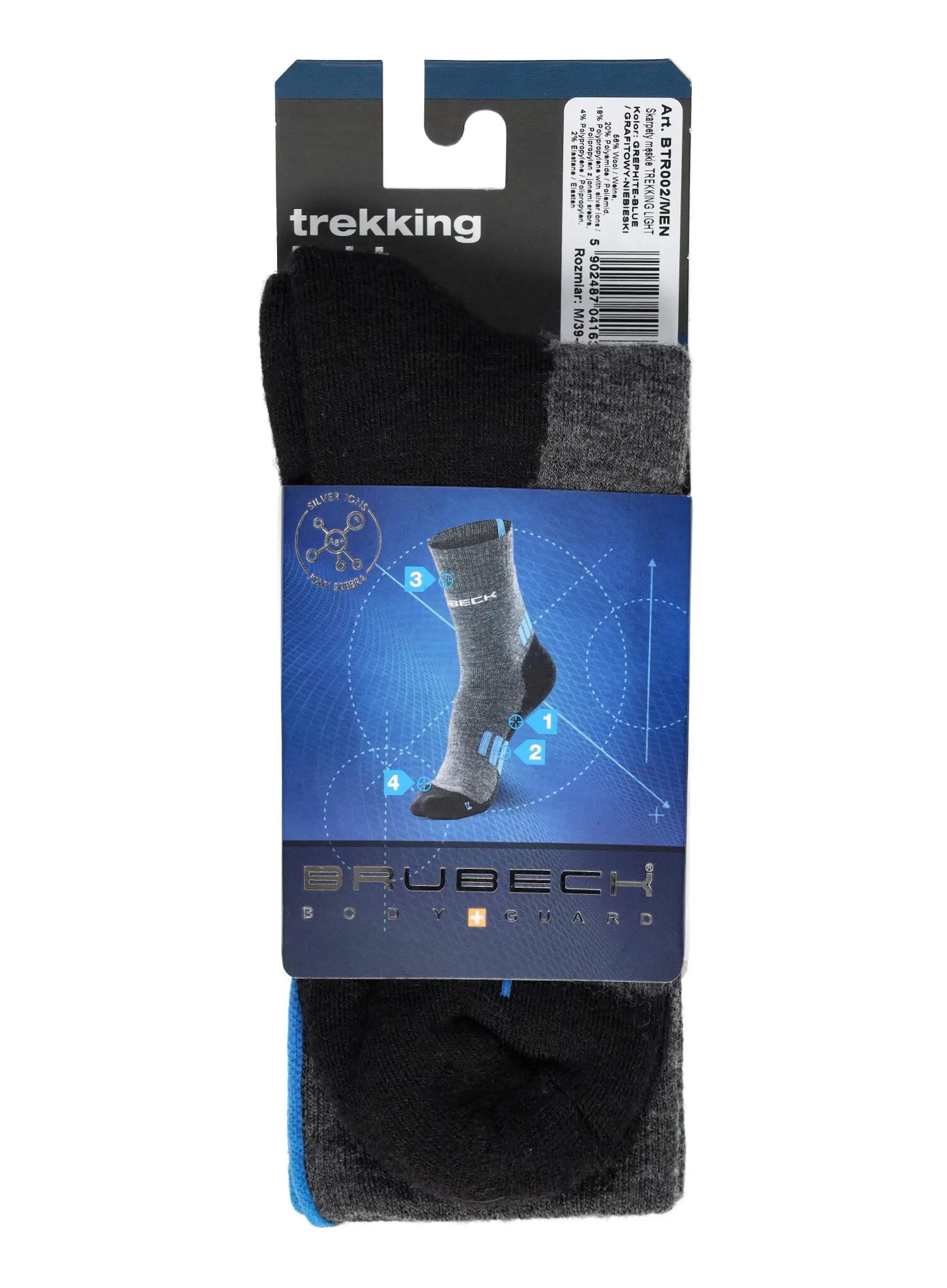 Skarpety męskie Brubeck Trekking Light 4/6