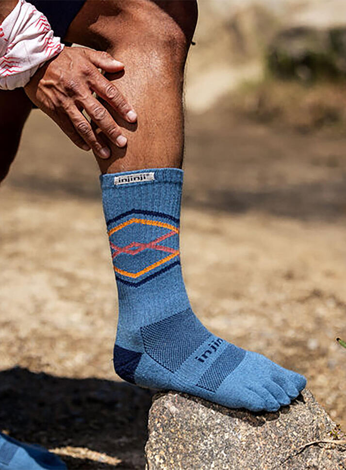 Skarpety do biegania Injinji Trail Midweight Crew