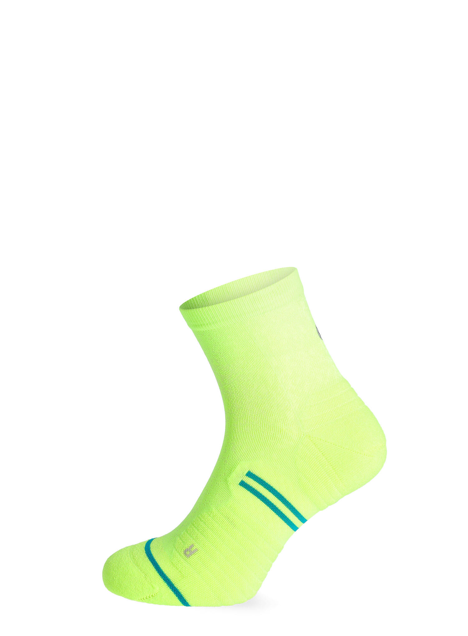 Meias Stance Performance Run Light Quarter Amarelo 3/4
