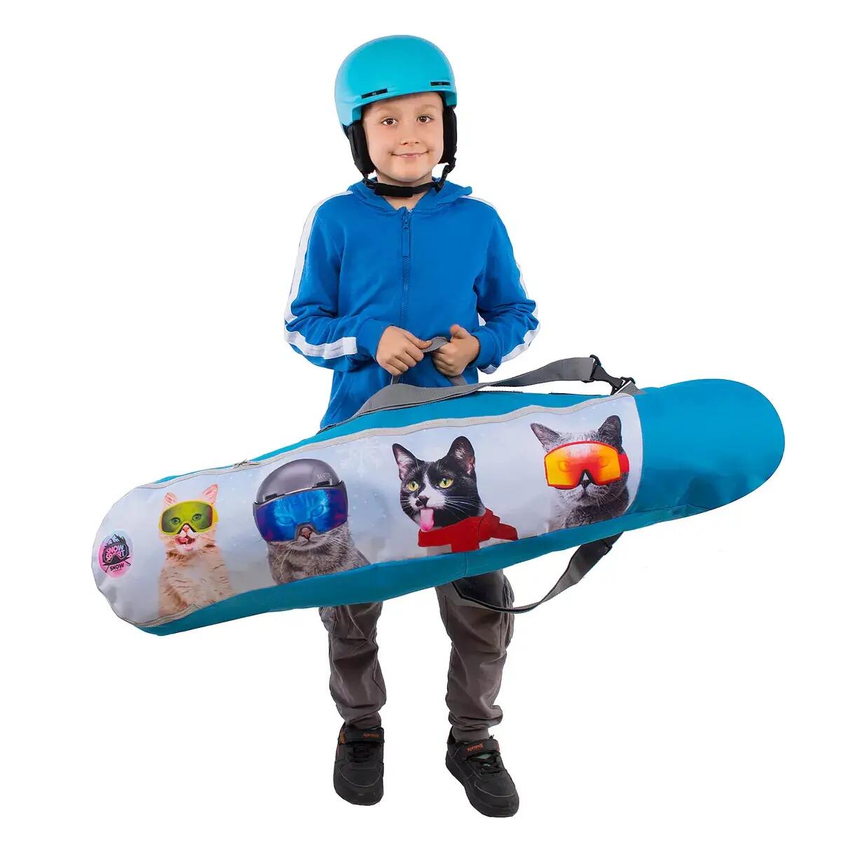 Pokrowiec na deskę snowboardową dla dzieci Snowsport Snowboard Bag Cats 5/7