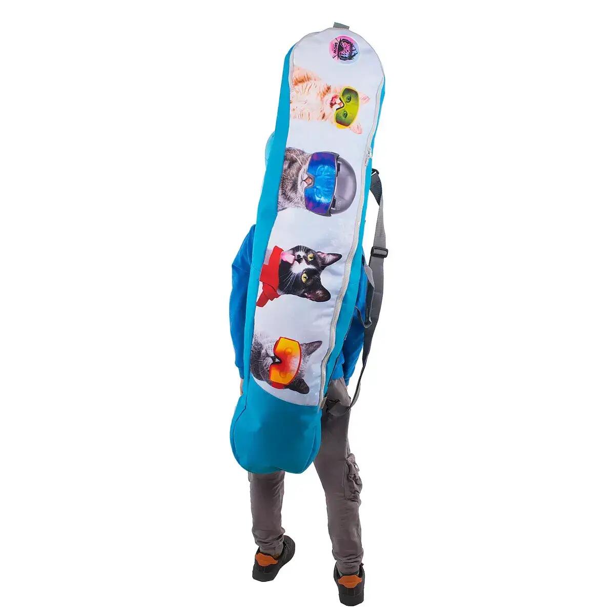 Pokrowiec na deskę snowboardową dla dzieci Snowsport Snowboard Bag Cats 7/7