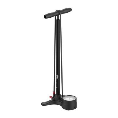 Lezyne sport vloerdrive 3.5 abs-1 pro grijze voetpomp