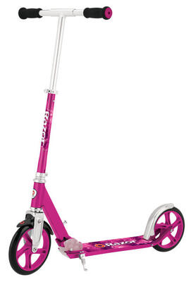 A5 lux scooter step voor kinderen - roze