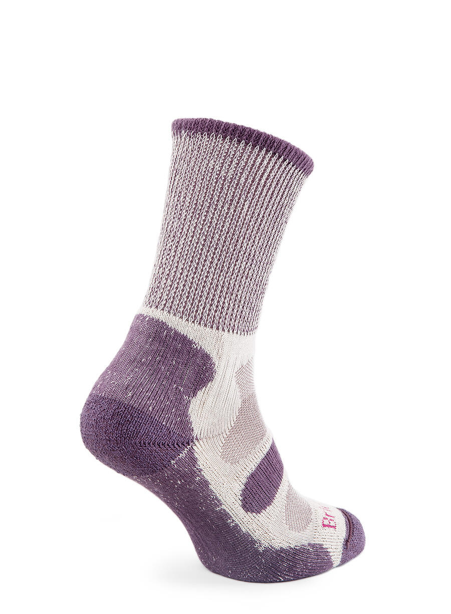Bridgedale - Chaussettes de randonnée légères en coton rembourrées pour femmes 6/7