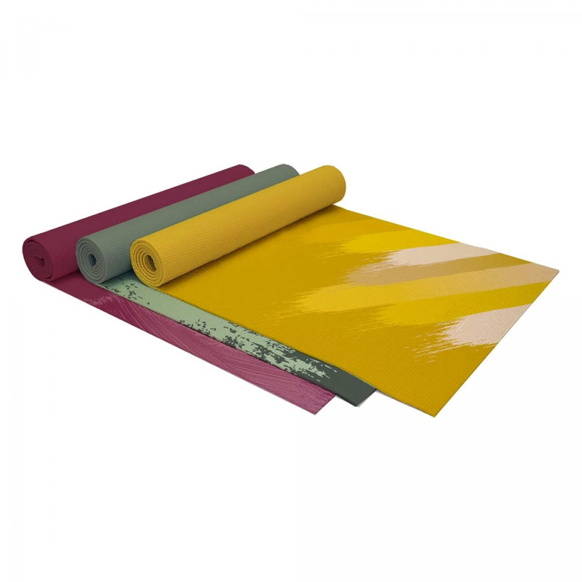 Tapis de yoga Premium - Rose avec impression 6/7