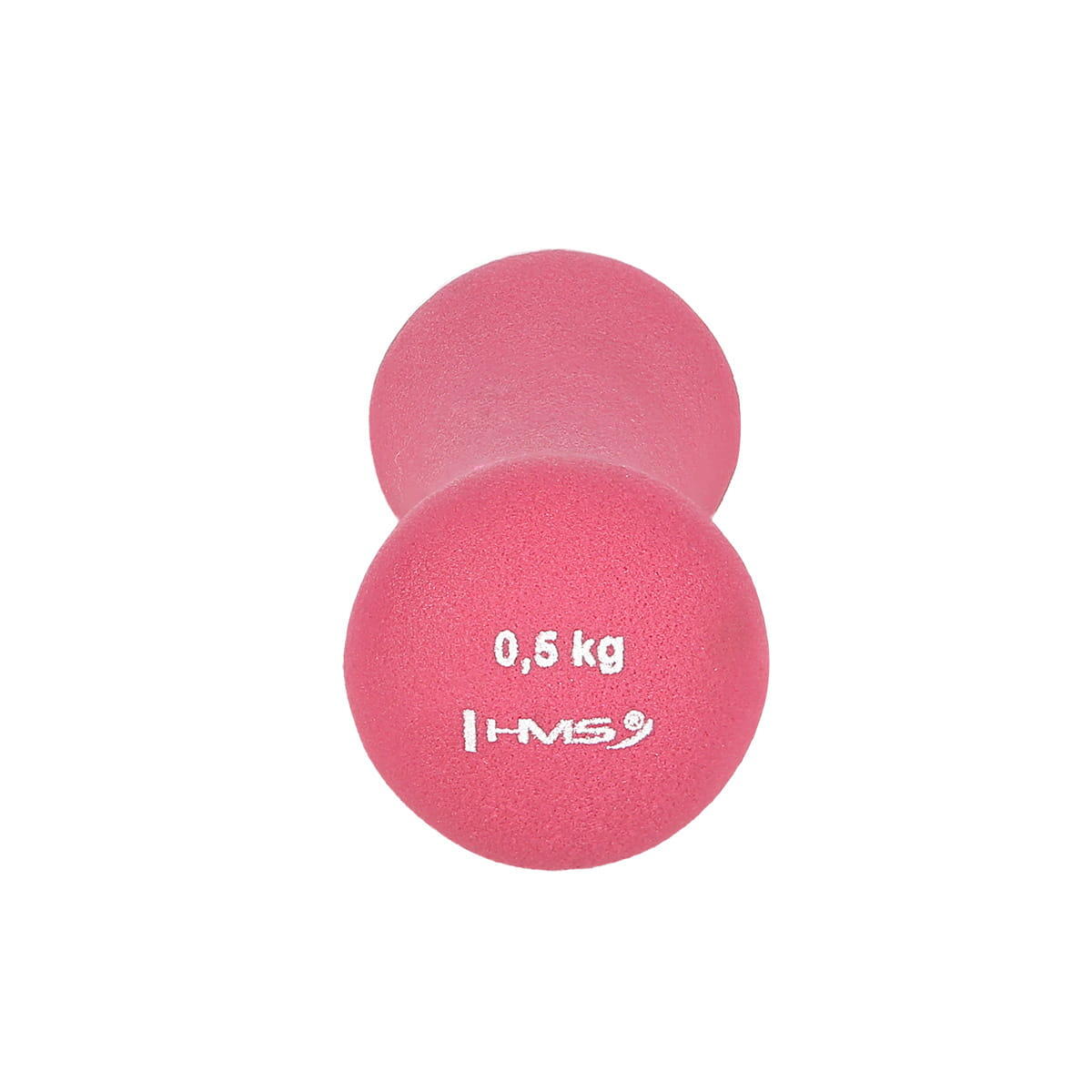 Litinová činka pokrytá neoprenem 0,5 KG HMS 6/6