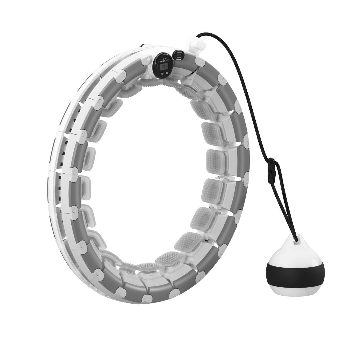 Magnetischer Hula-Hoop Emu 30 Athler mit Gewichten, Massagetabs+Schwerkraftball. 4/7