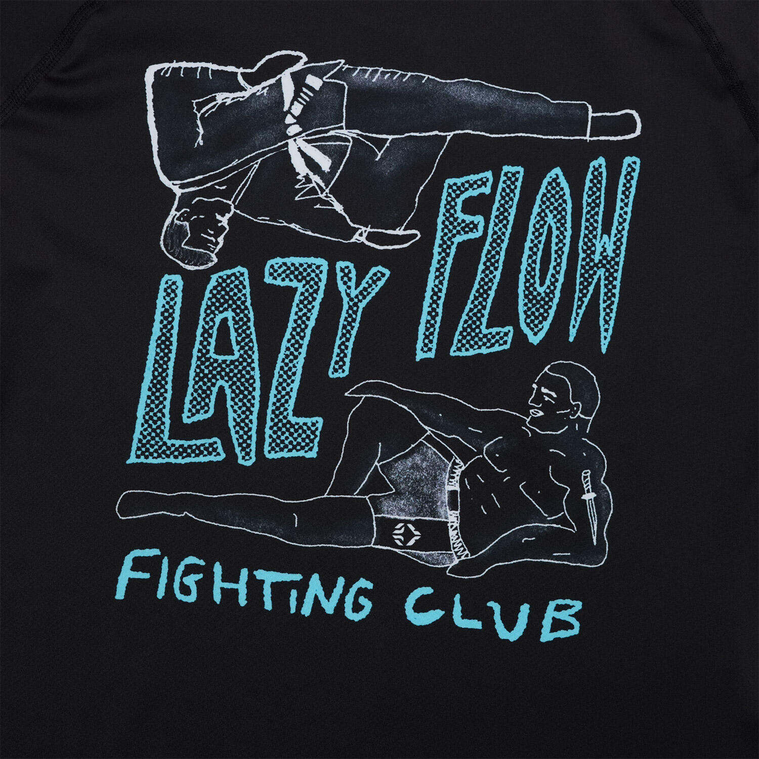 Rashguard do MMA/BJJ męski Ground GameTranquilo z krótkim rękawem 3/6