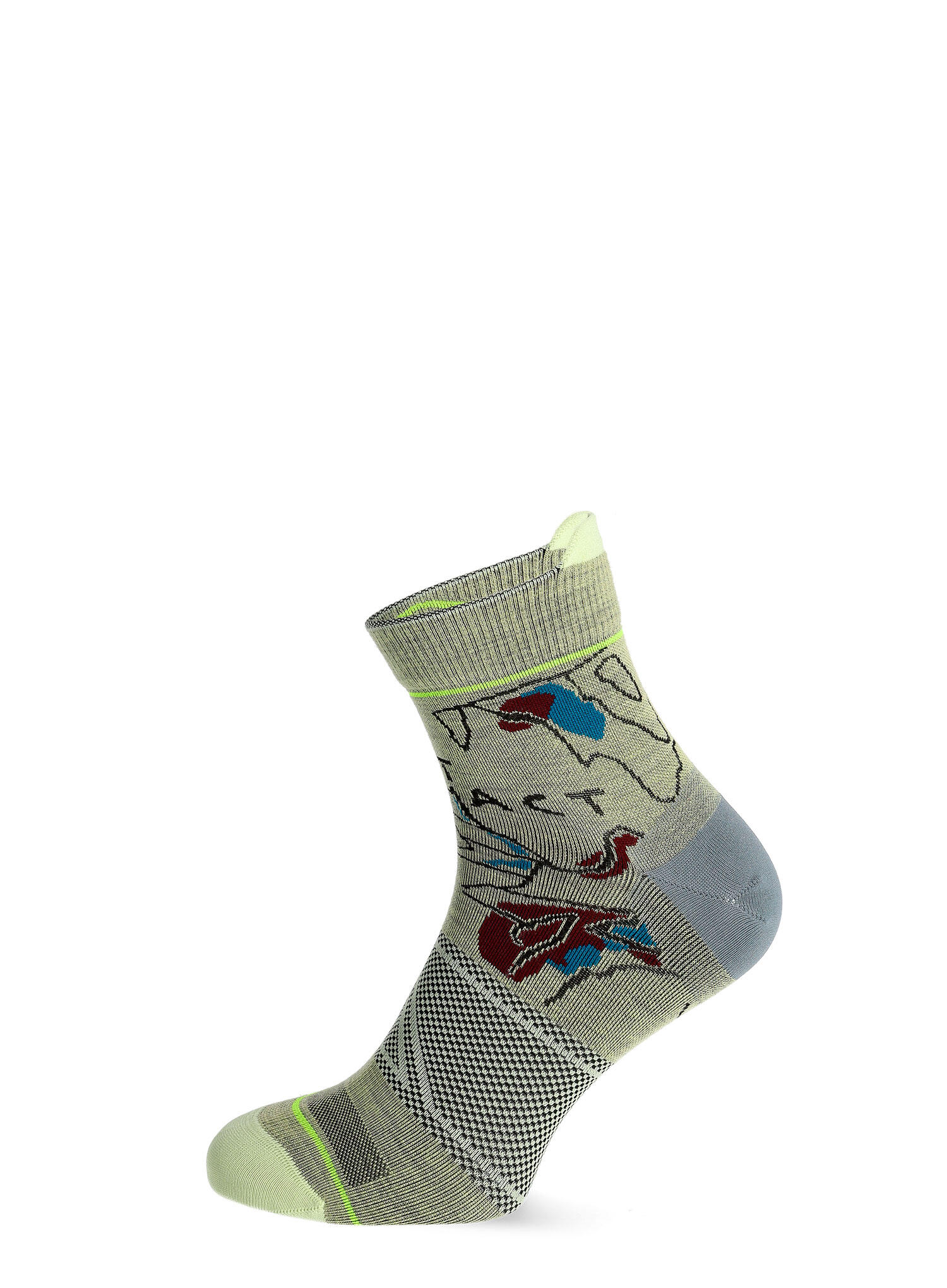 Calcetines de trekking de Ortovox Alpine Light Quarter Men 4/7