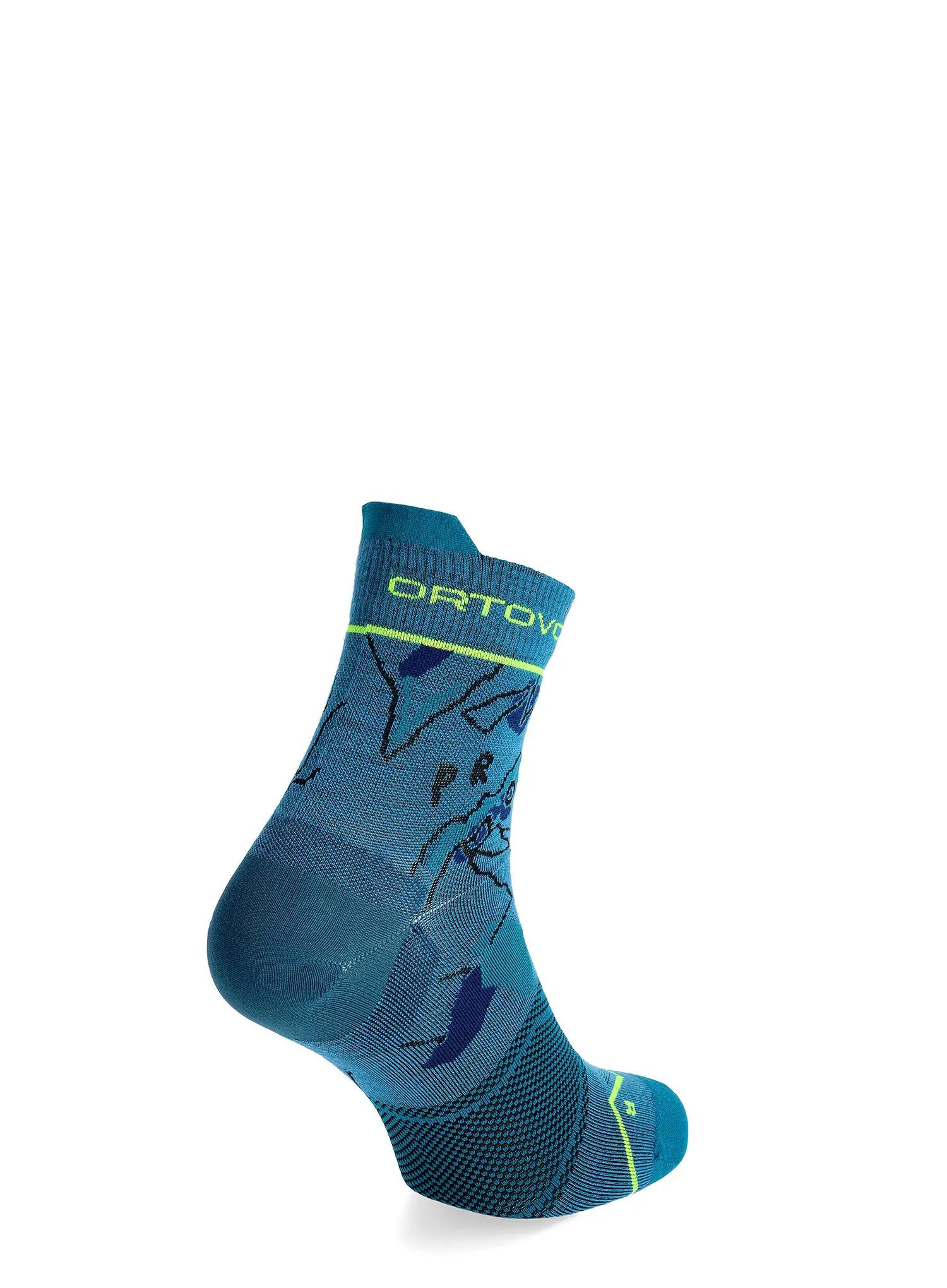 Chaussettes de trekking pour hommes ORTOVOX Alpine Light Quarter 3/7