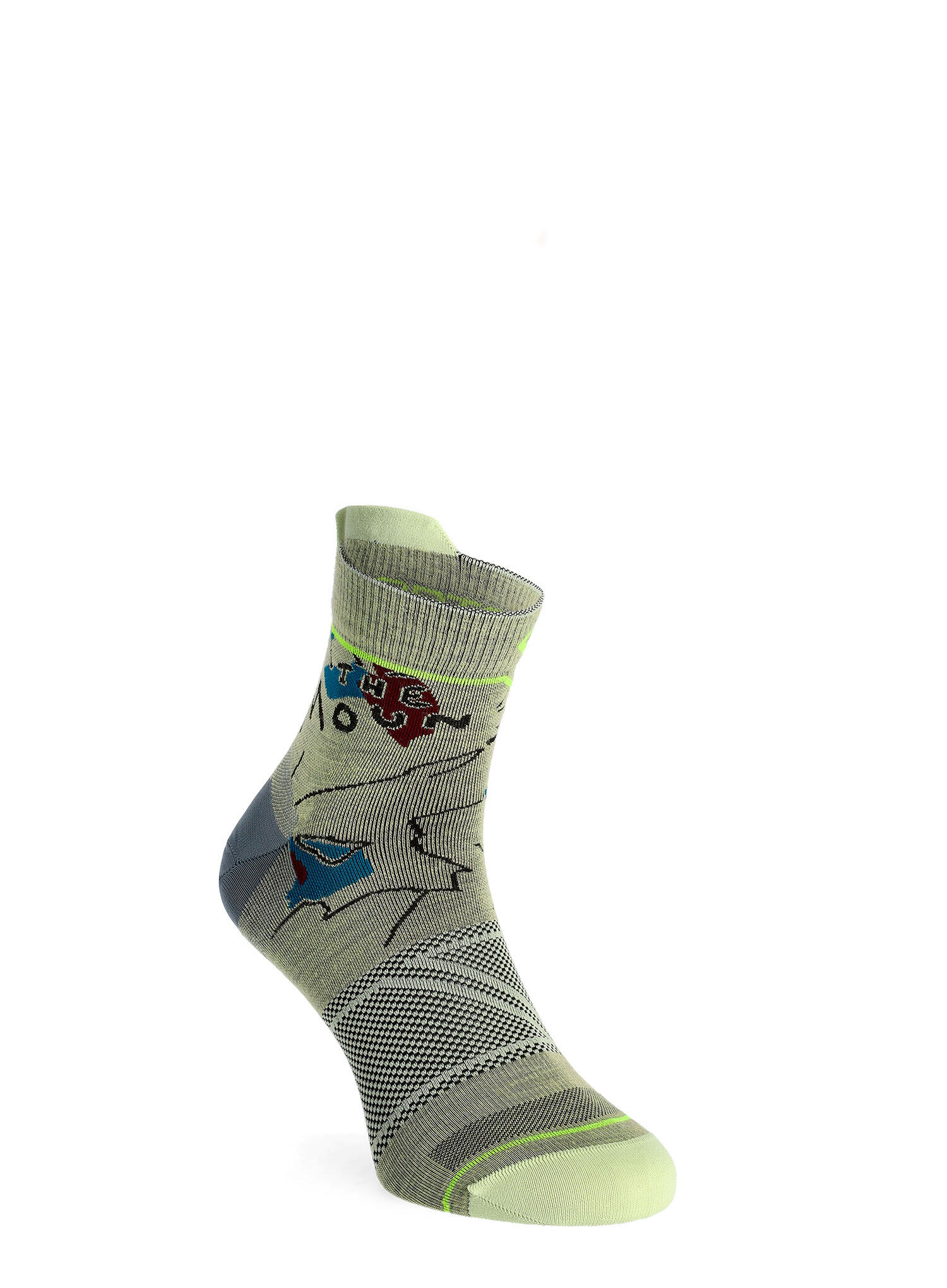 Calcetines de trekking de Ortovox Alpine Light Quarter Men 5/7