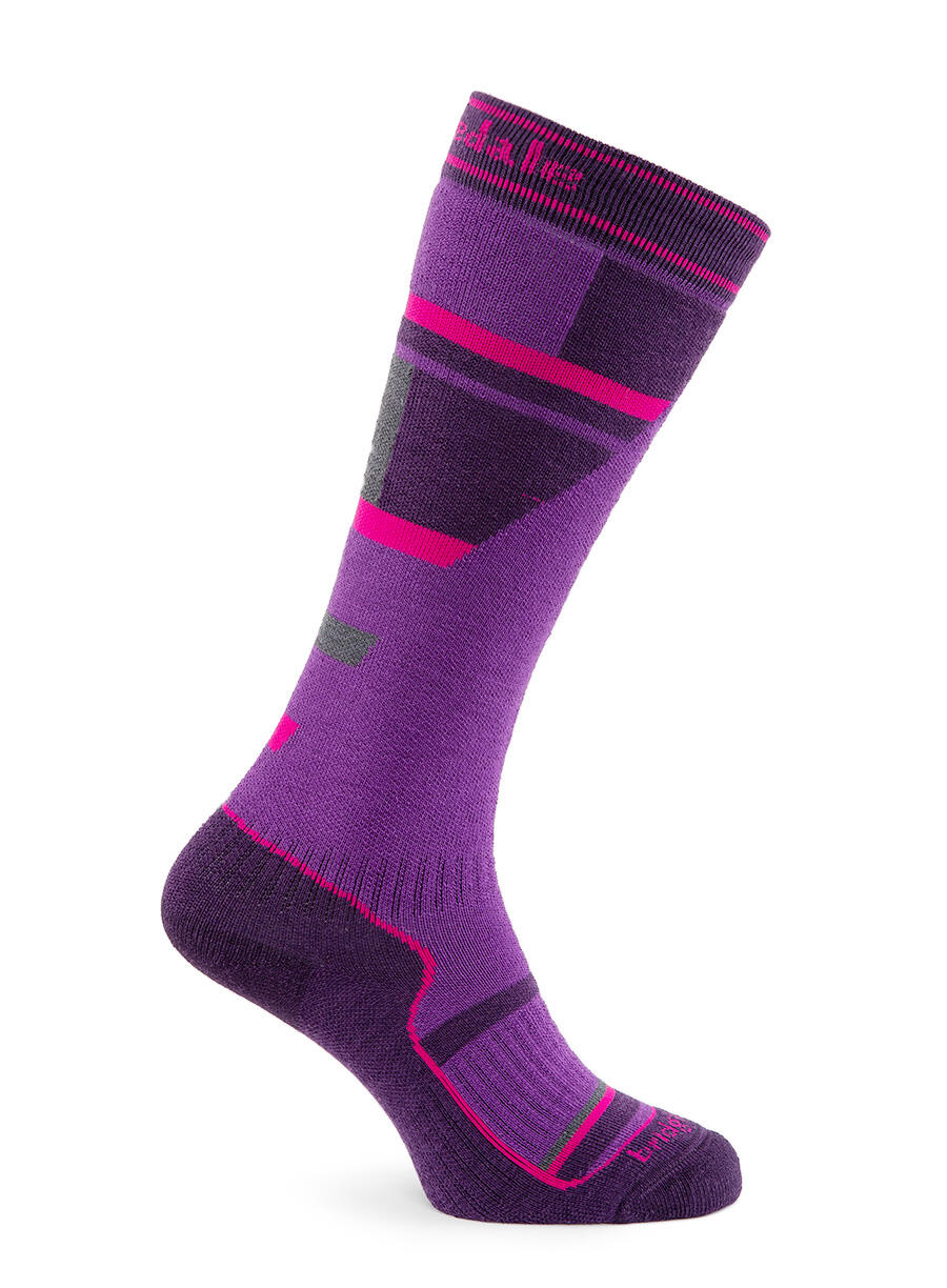 Skarpety narciarskie dziecięce Bridgedale Ski Mountain Junior Merino P 4/7
