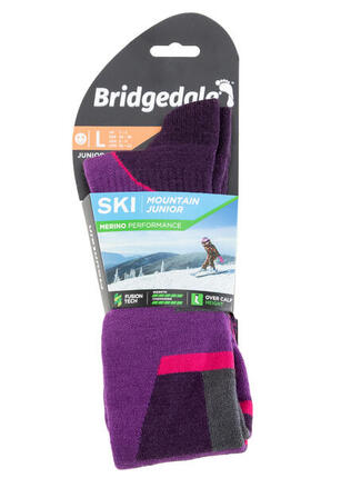 Skarpety narciarskie dziecięce Bridgedale Ski Mountain Junior Merino P