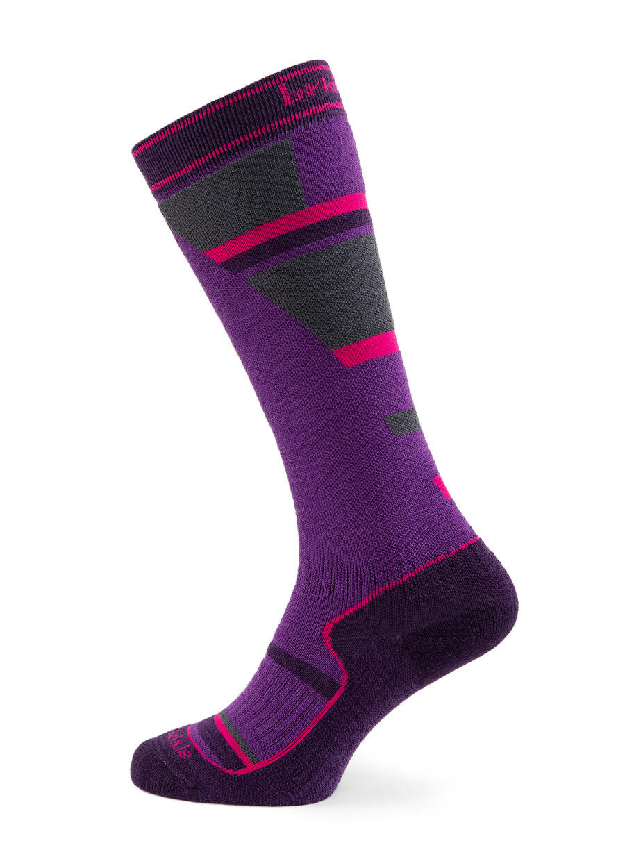 Skarpety narciarskie dziecięce Bridgedale Ski Mountain Junior Merino P 5/7