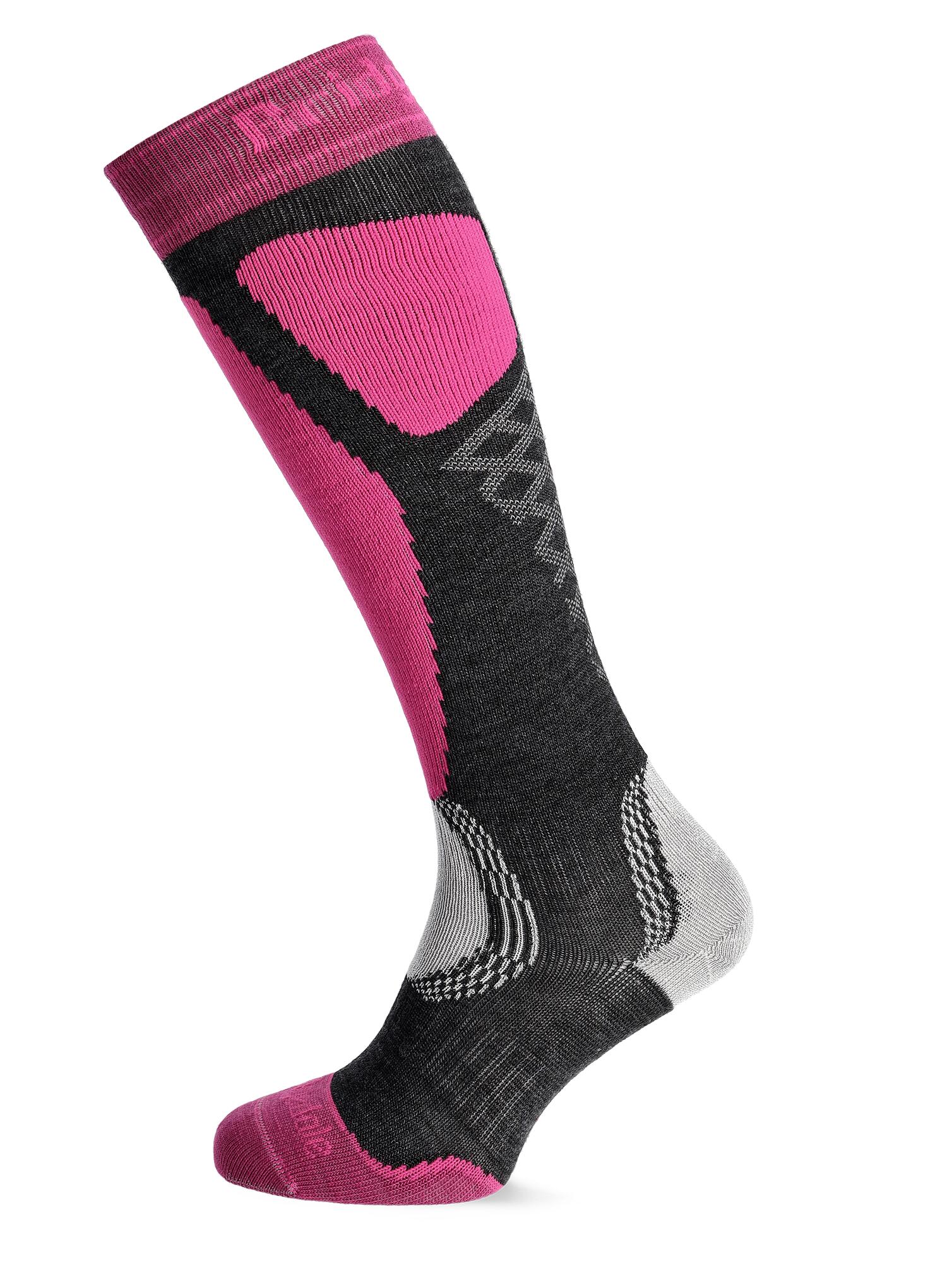 Skarpety narciarskie damskie Bridgedale Ski Easy On Merino Performance 3/4