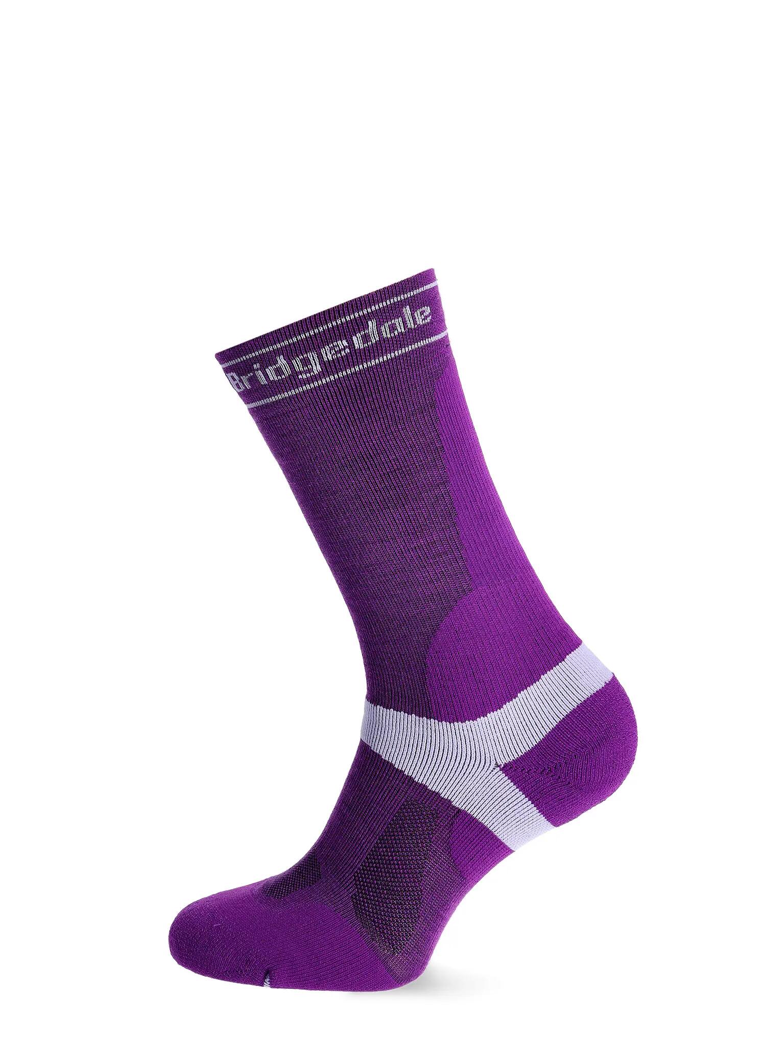 Skarpety rowerowe damskie Bridgedale MTB Mid Season Weight T2 Merino Sport Boot 3/4
