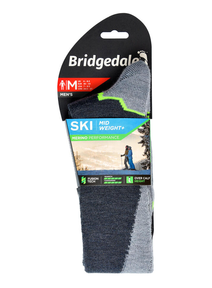 Skarpety narciarskie Bridgedale Ski Midweight+ Merino P