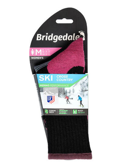 Skarpety narciarskie damskie Bridgedale Ski Cross Country Merino P