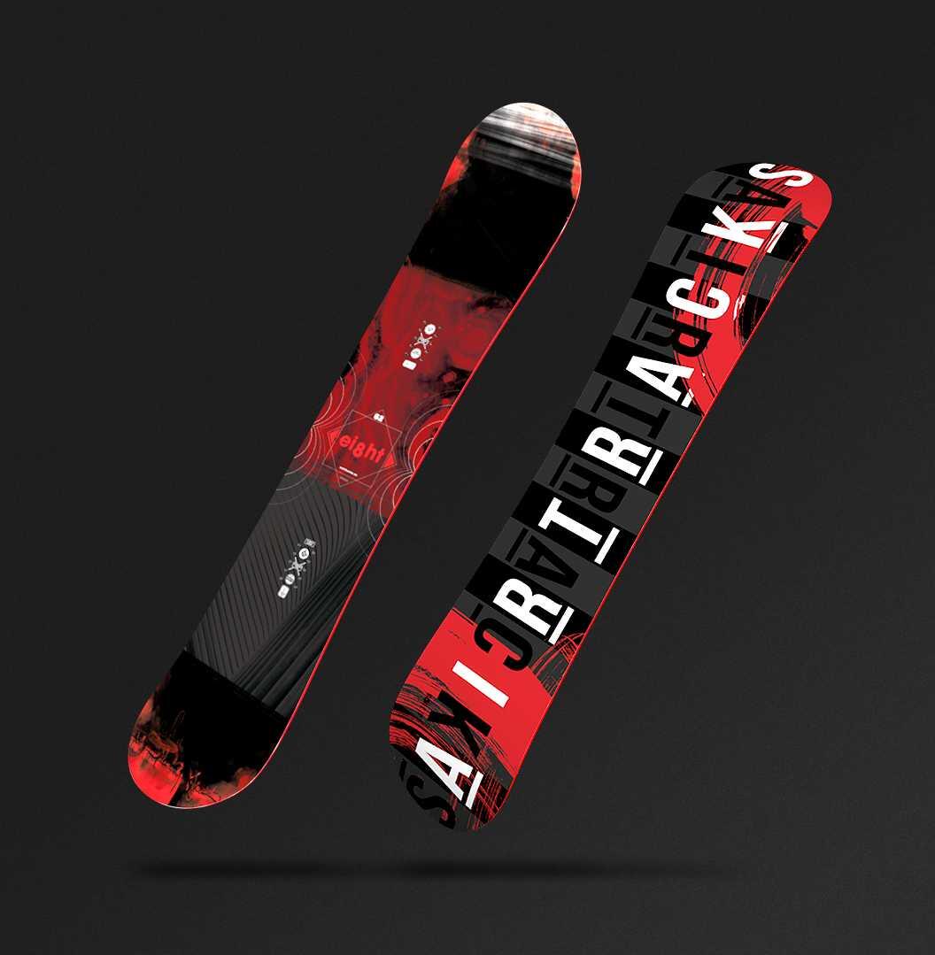 Tabla de snowboard EIGHT Hybrid Rocker Wide Hombre 2/4