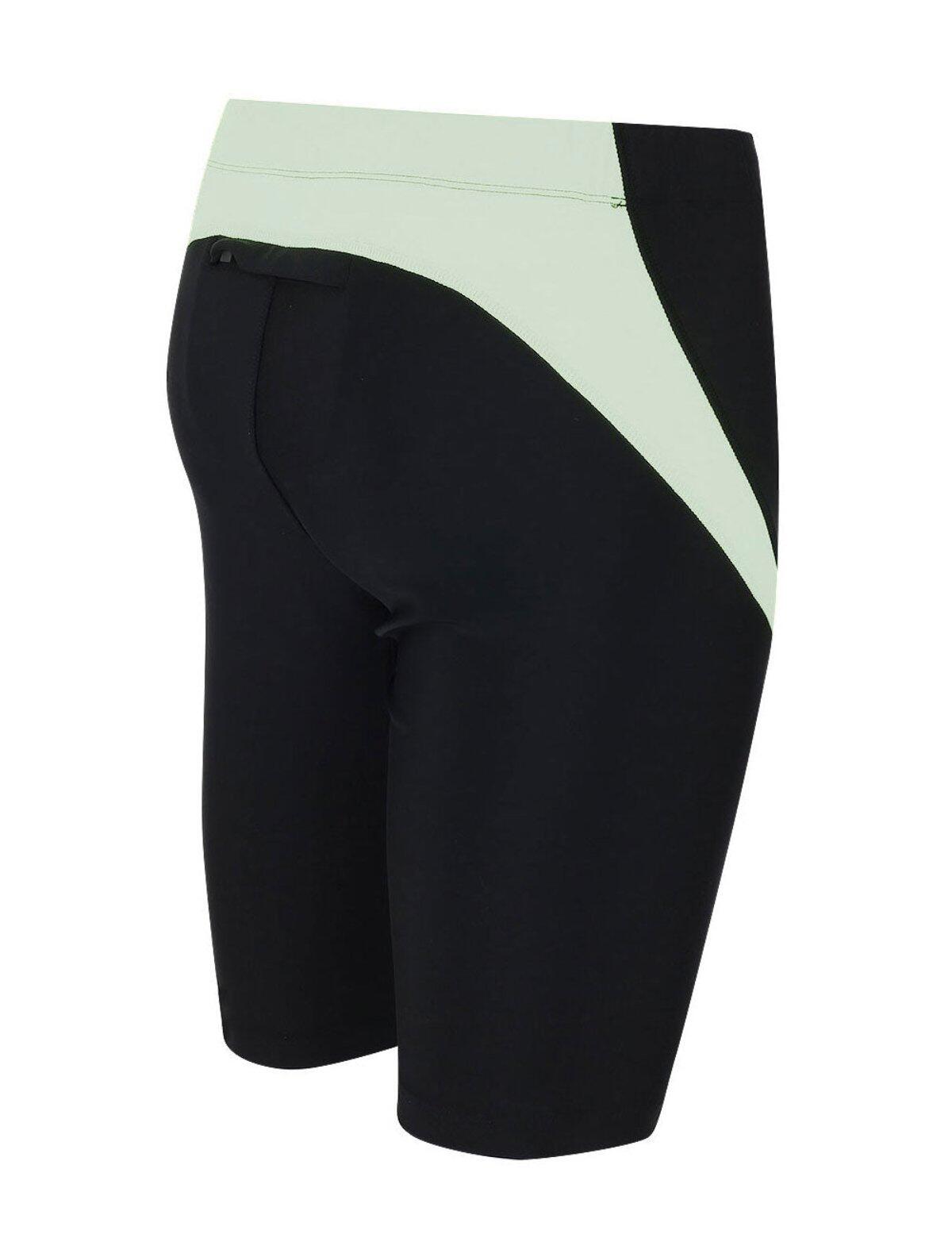 Herren Laufhose Kurz Pro Schwarz Grau 2/4
