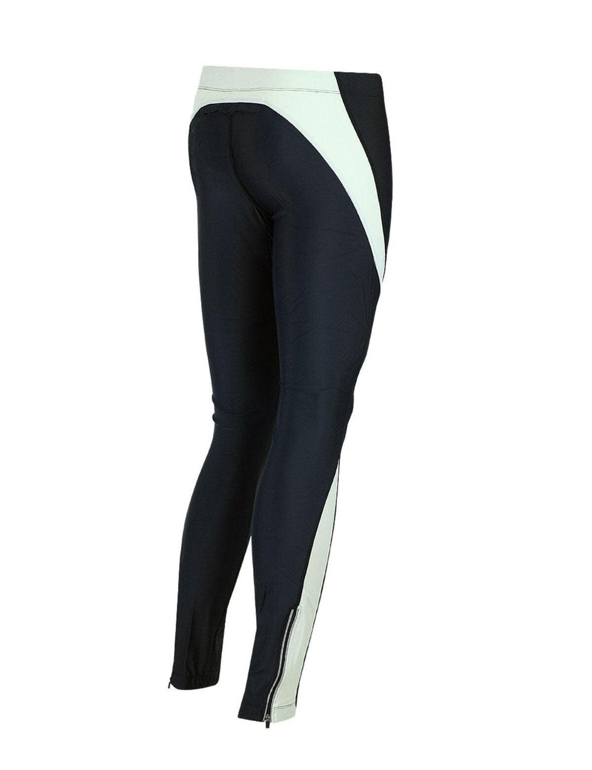 Damen Winter Thermal Laufhose Lang Pro Schwarz 2/4