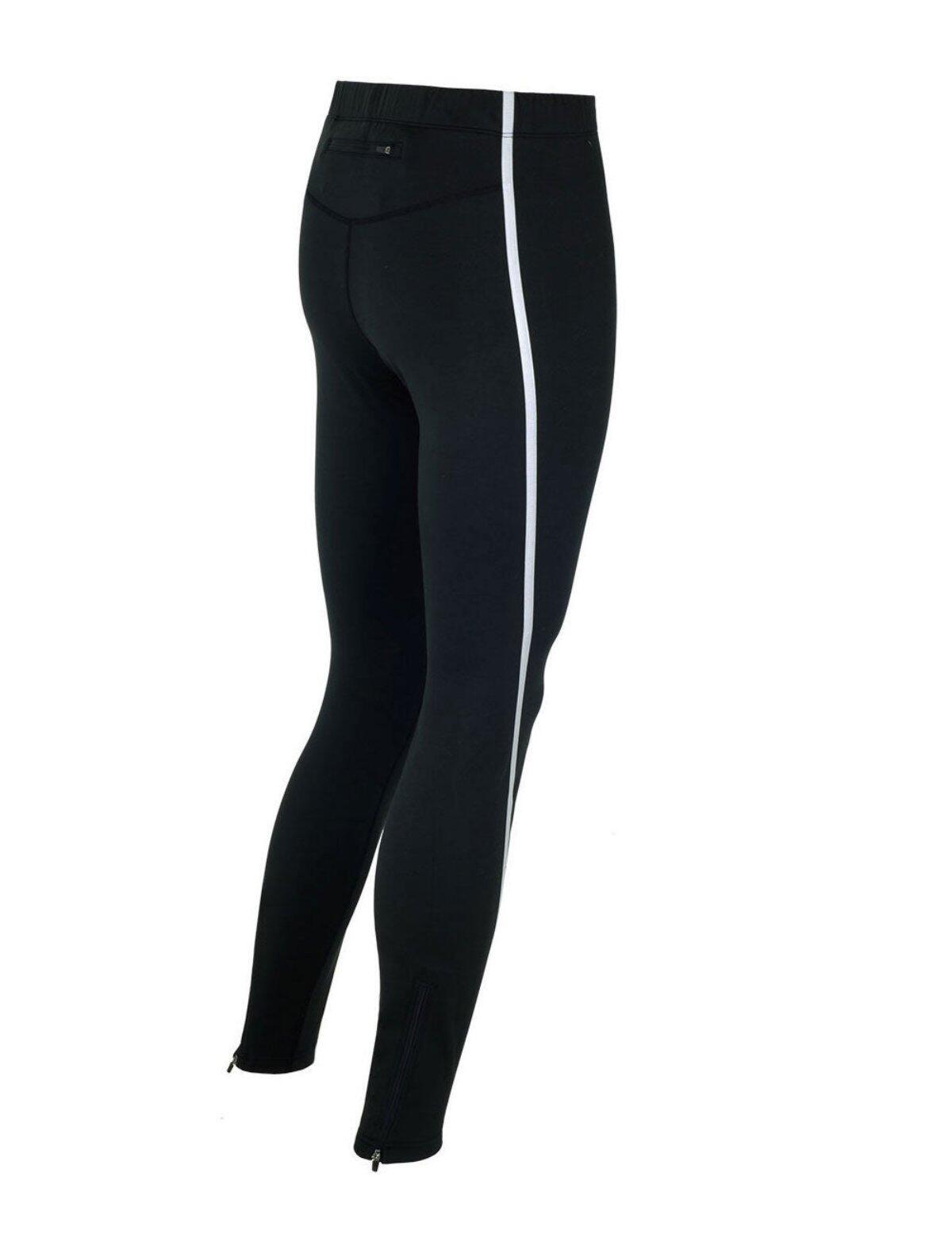Herren Lauftight Lang Air Tech Schwarz Silber 2/4