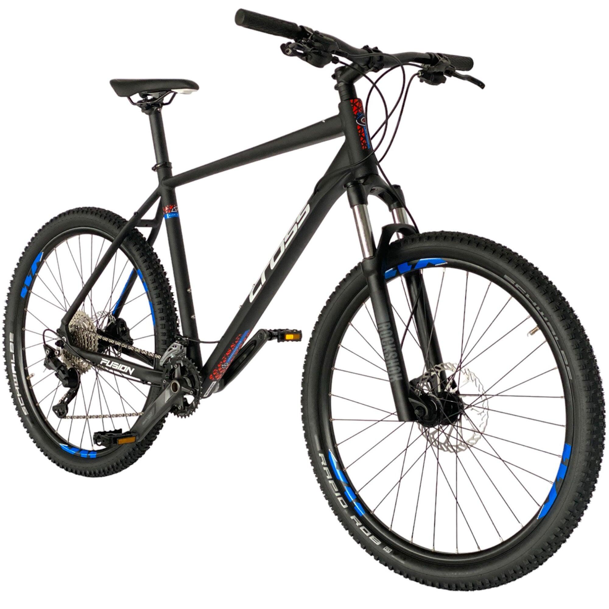 27,5" VTT homme Fusion X  Shimano 1 × 12 vitesses Deore RD-M6100 SGS RockShox 2/4
