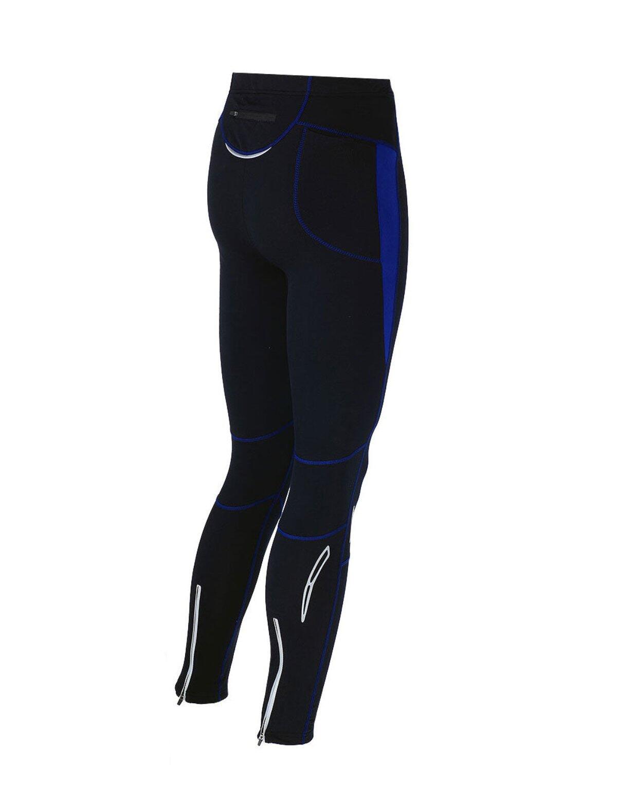 Herren Winter Thermal Lauftight Lang Pro T Blau 2/4