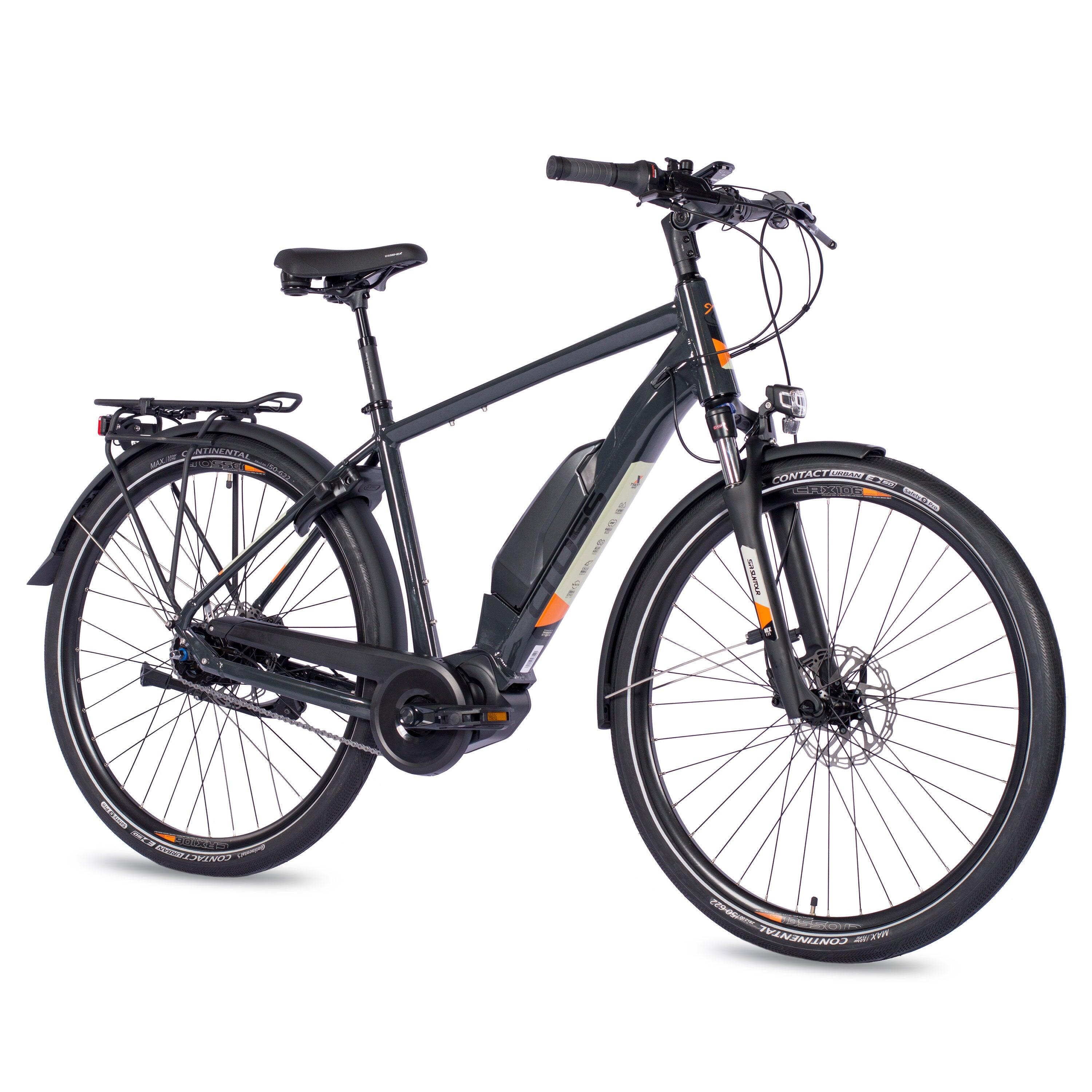 28" VÉLO ÉLECTRIQUE X-TRON SR2 SHIMANO STEPS E-5000 418Wh 5 VITESSES SHIMANO 2/4