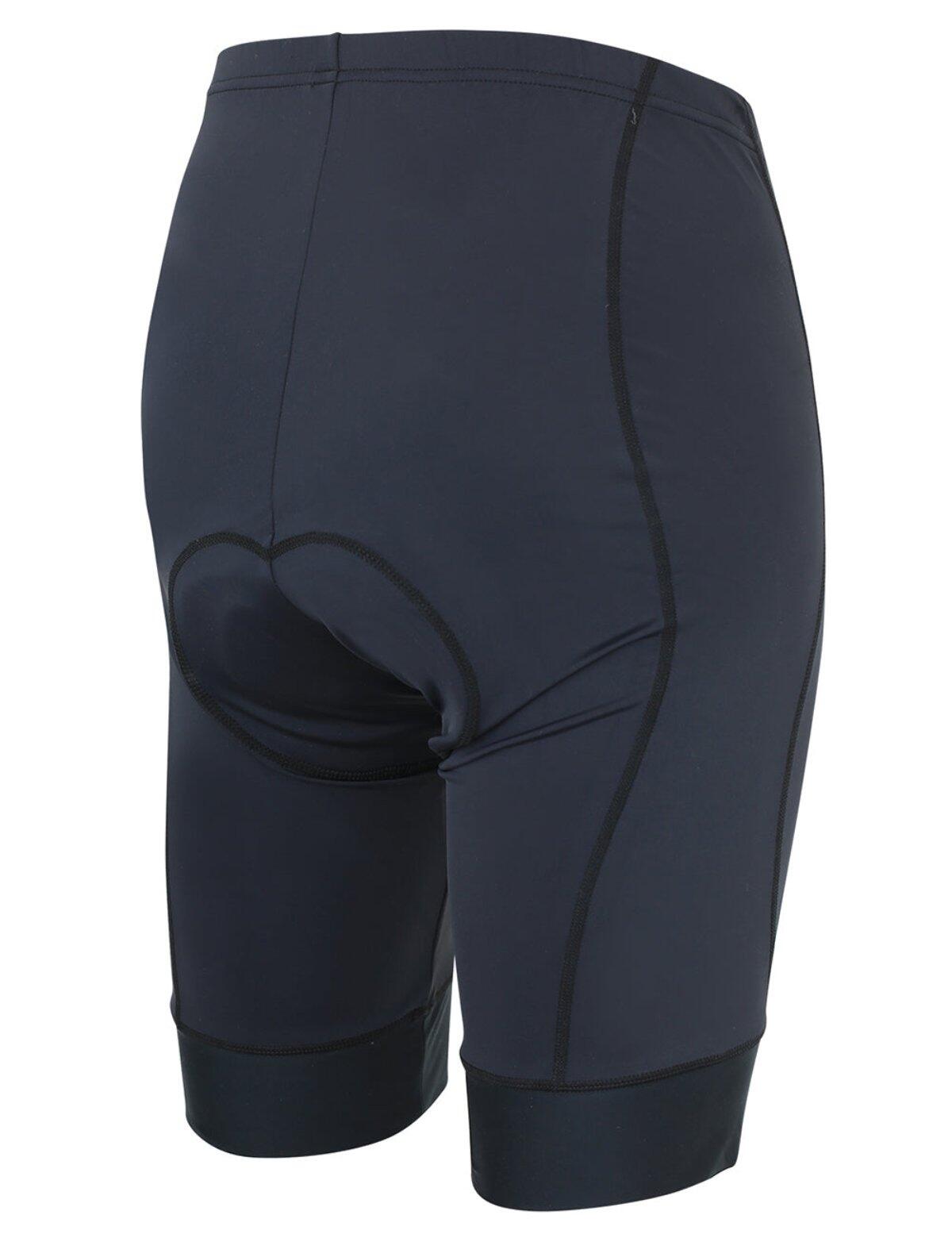 Herren Fahrradhose Kurz Radhose Comfort Line Schwarz 4/4