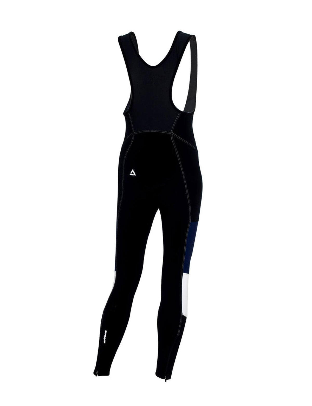 Herren Winter Fahrradhose Lang mit Trägern Pro Line - Fleece Thermalradhose 4/4