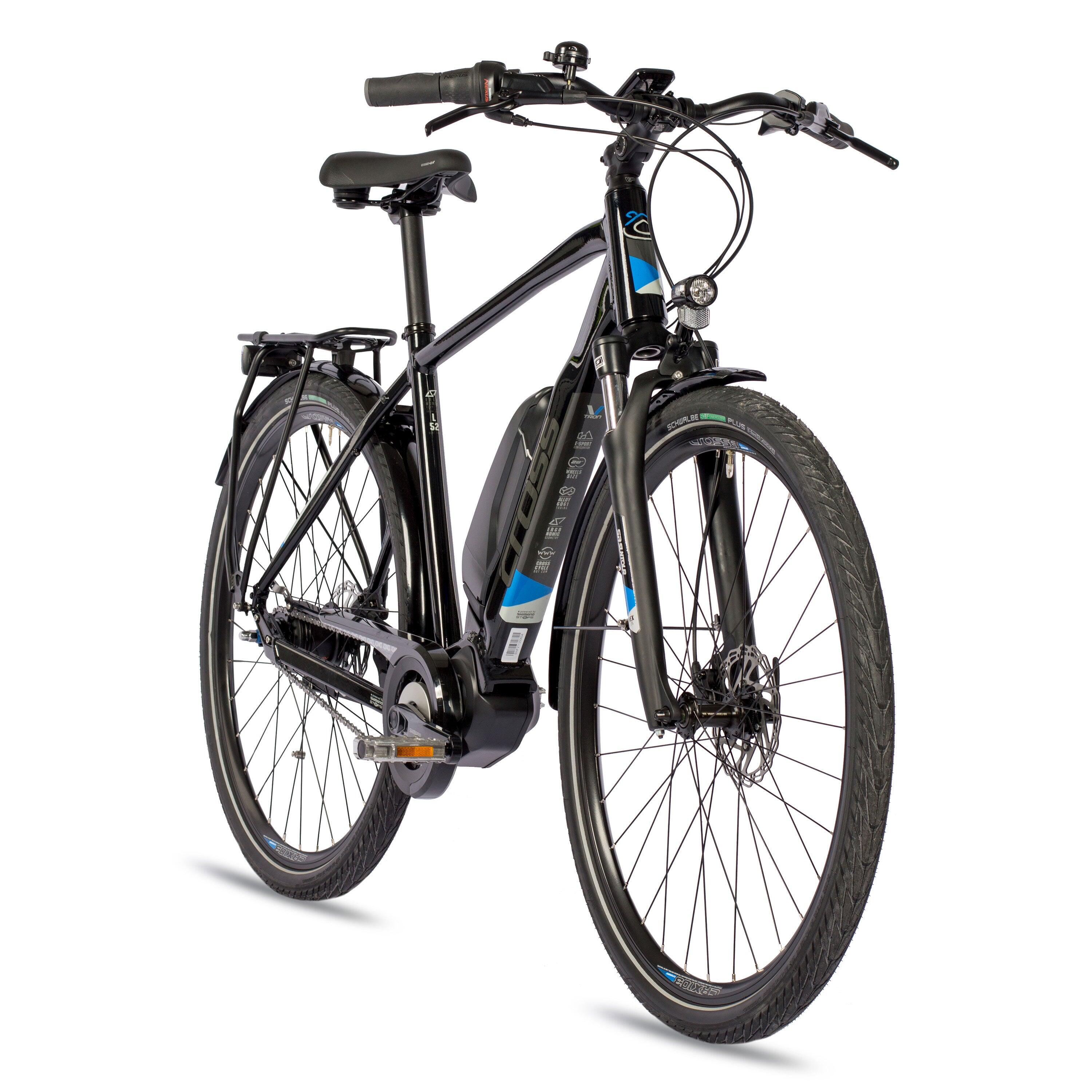 28" E-Bike da città da uomo V-Tron SHIMANO STEPS E-5000 418 Wh 7 x GANG SHIMANO 3/4