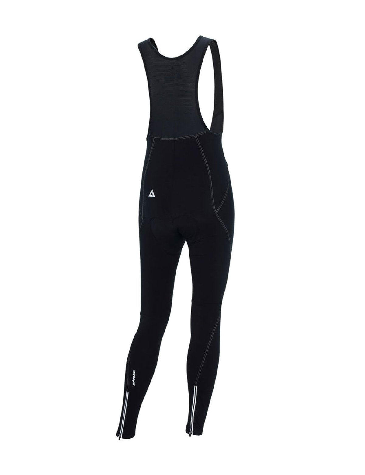 Herren Winter Fahrradhose Lang mit Trägern Comfort Line - Fleece Thermalradhose 4/4