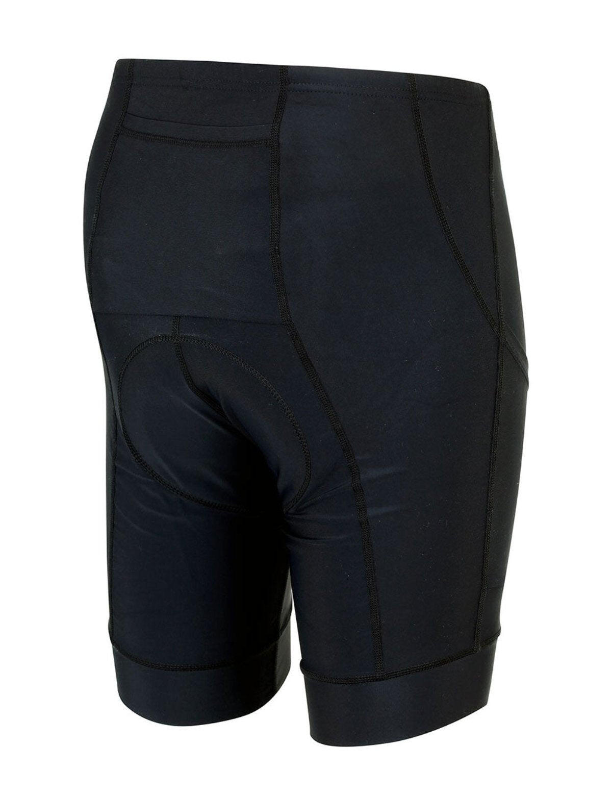 Herren Fahrradhose Kurz Radhose Pro Schwarz 2/4