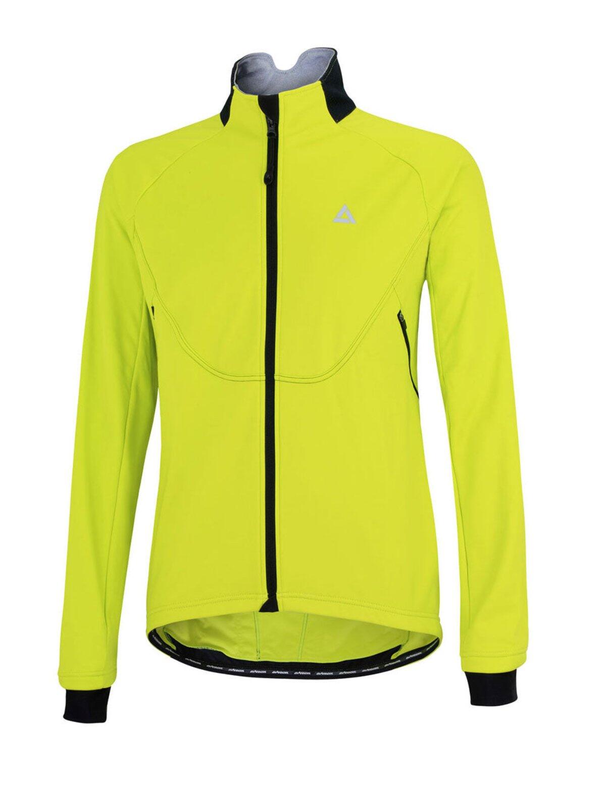 Herren Winter Thermal Fahrradjacke Pro Team II Neon 2/4
