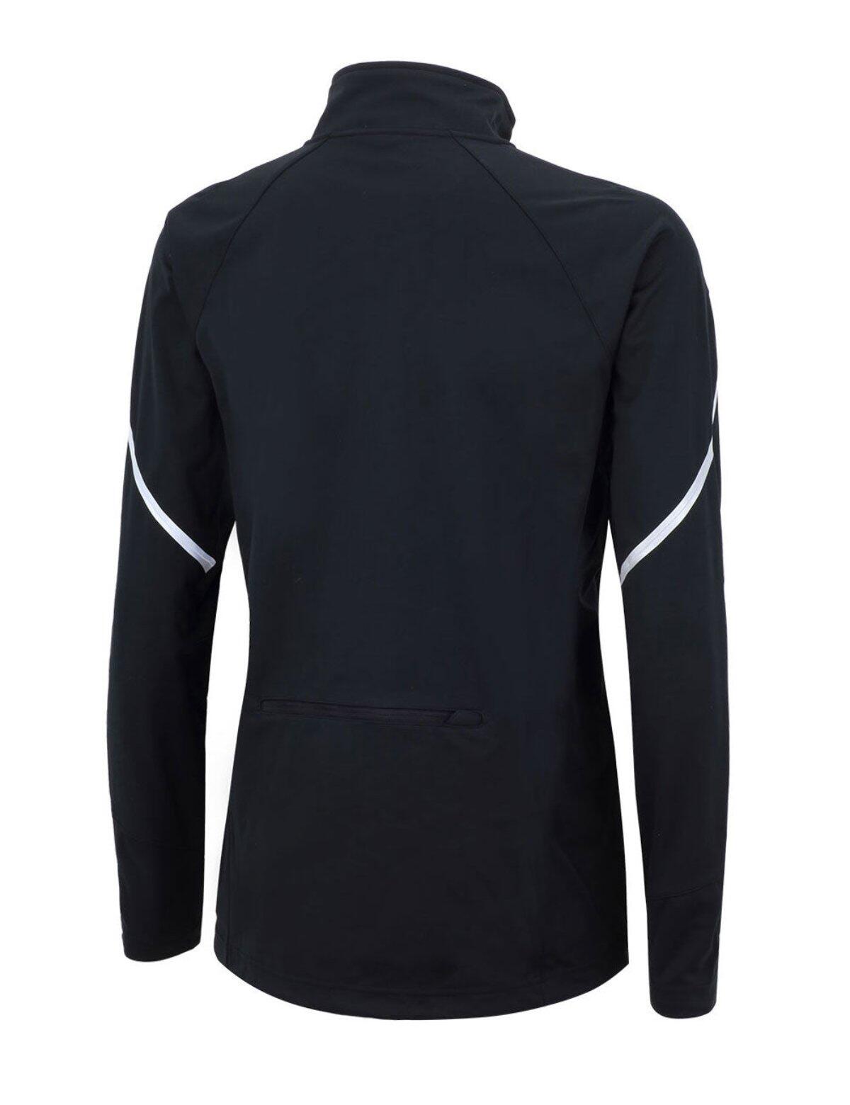 Herren Thermo Fahrradjacke - Laufjacke Air Tech Schwarz 4/4