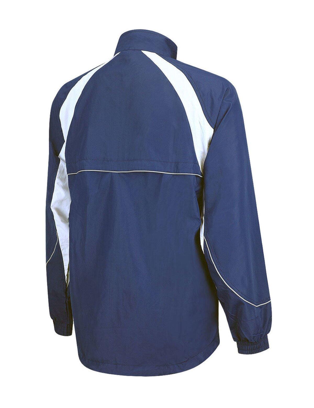 Herren Funktions Fahrradjacke - Laufjacke Navy Blau 2/4