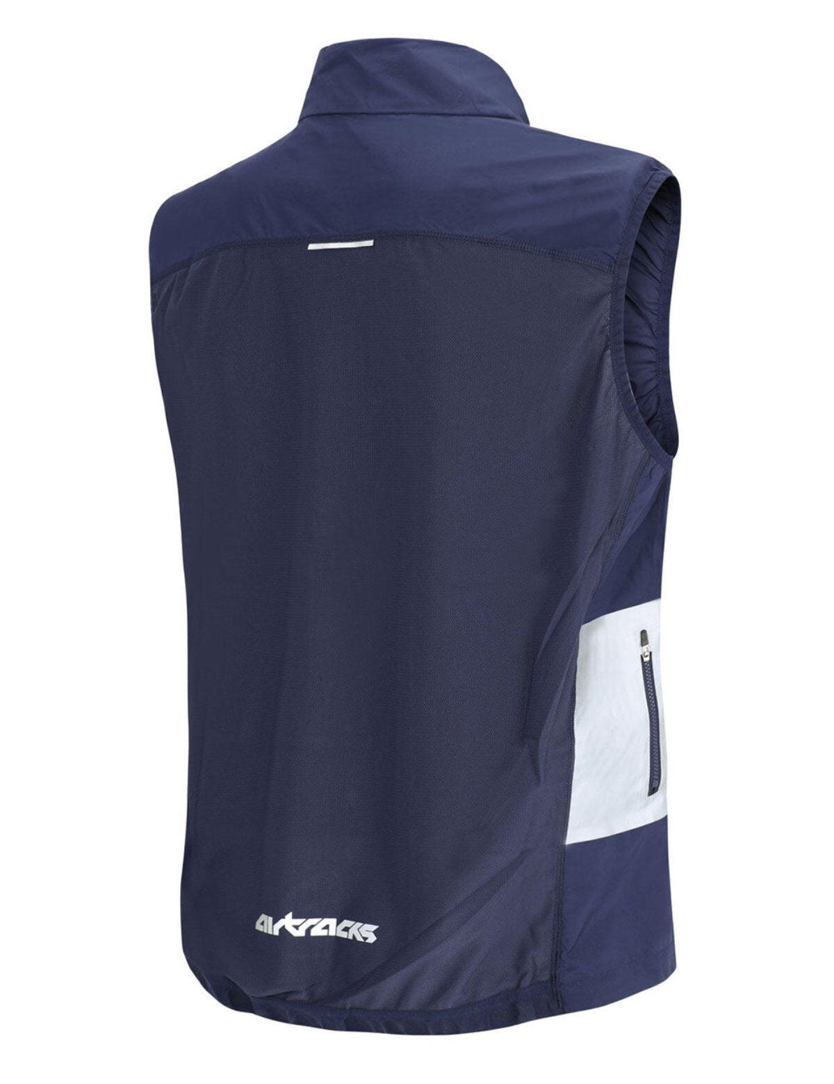 Herren Leichte Windweste Fahrradweste - Laufweste Pro Line Blau 4/4