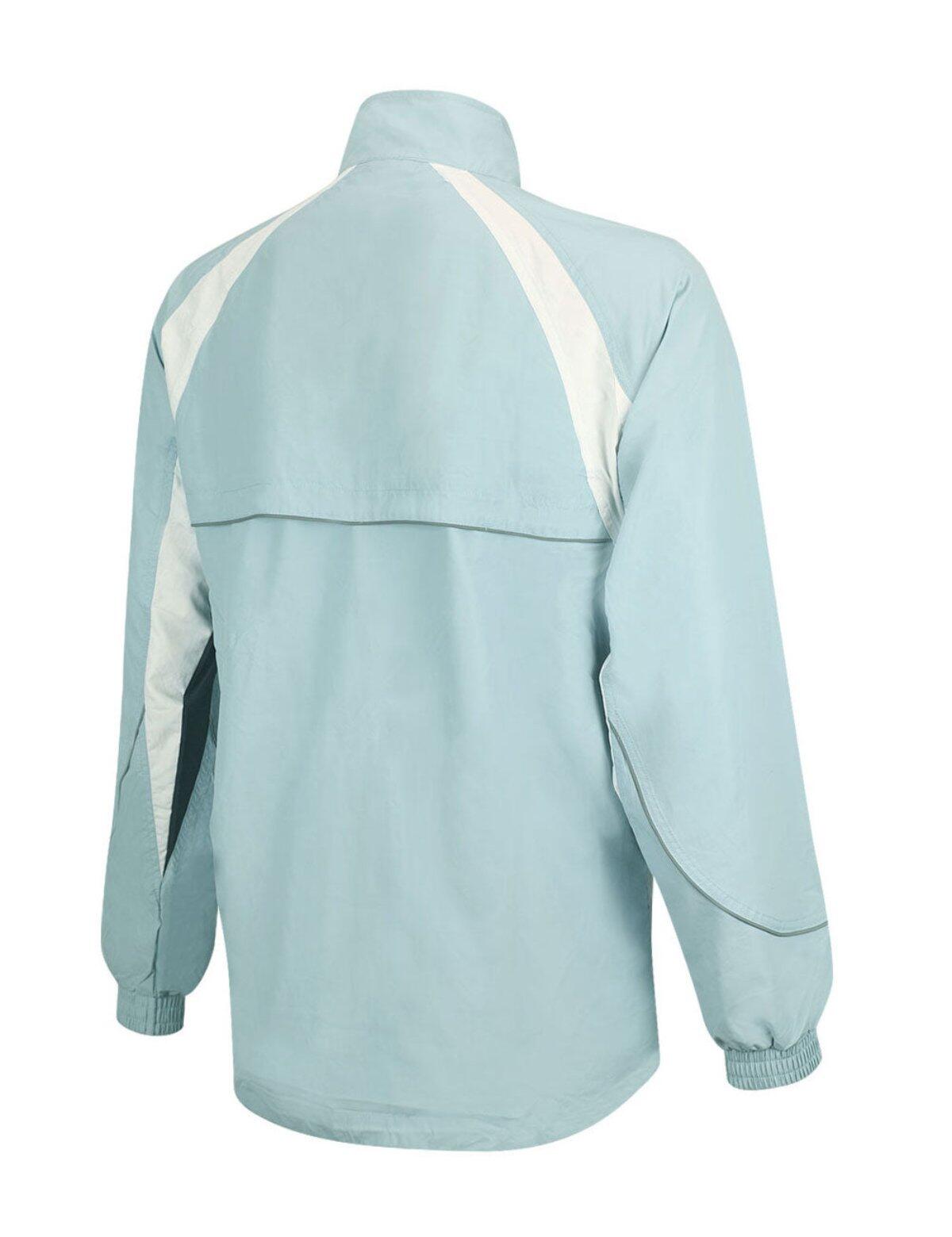 Herren Funktions Fahrradjacke - Laufjacke Hellblau 2/4