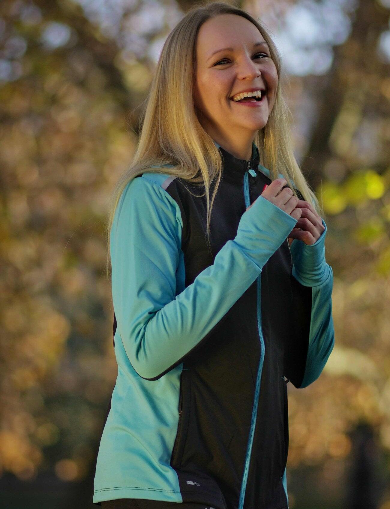 Damen Winter Thermolaufset (2-tlg.) Pro Line Laufshirt Langarm + Laufhose Lang 2/4
