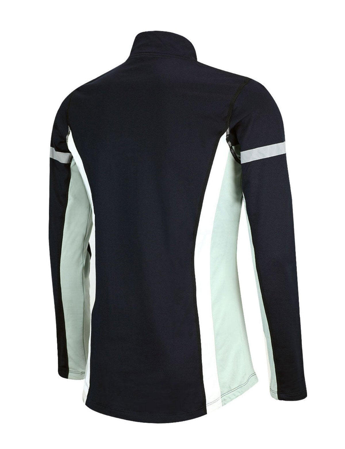 Damen Thermal Funktions Laufshirt Langarm Schwarz 4/4