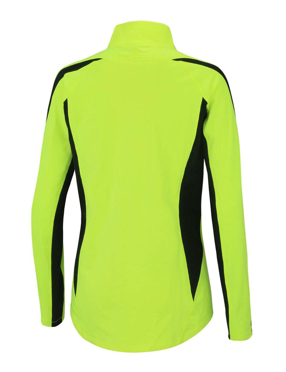 Damen Thermal Funktions Laufshirt Langarm Pro Neon 4/4