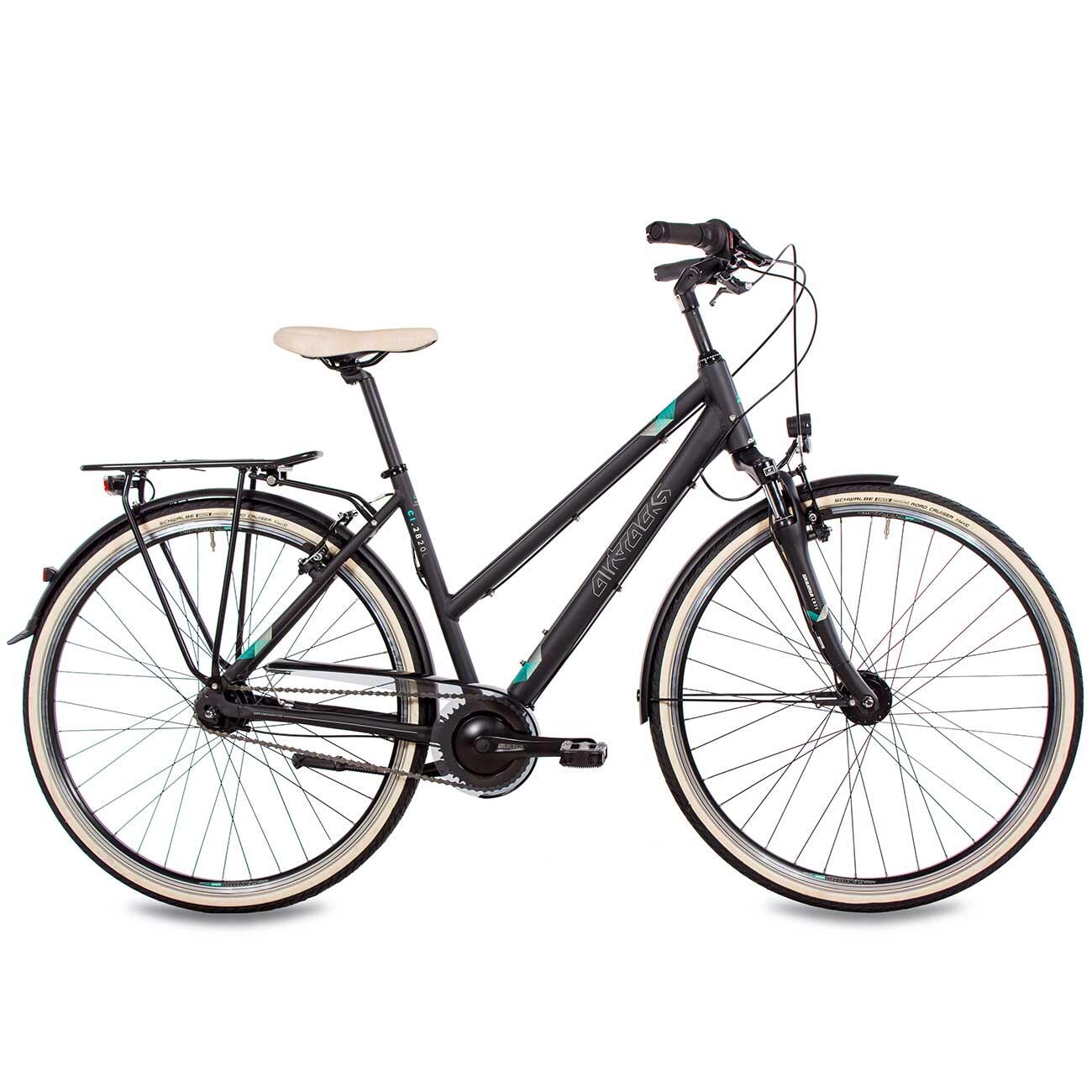 28" Damen City Fahrrad CI.2820L Cityrad Shimano 7 x Gang Nexus RÜCKTRITTBREMSE 2/4