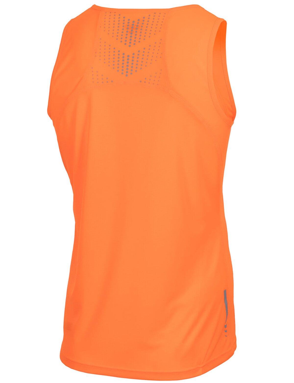 Herren Laufshirt Ärmellos Kurzarm Tank-Top Comfort Line OrangeHerren Herren 2/4