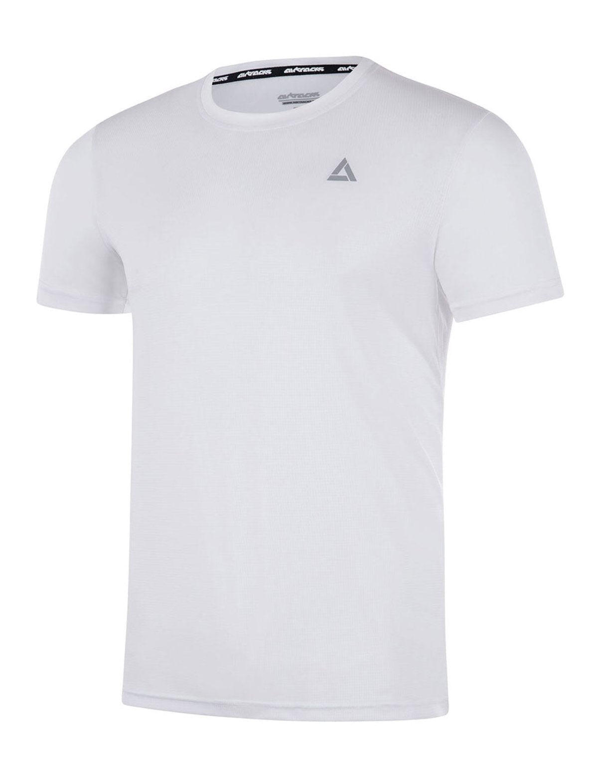Herren Funktions Laufshirt Kurzarm Comfort Line Weiss 2/4