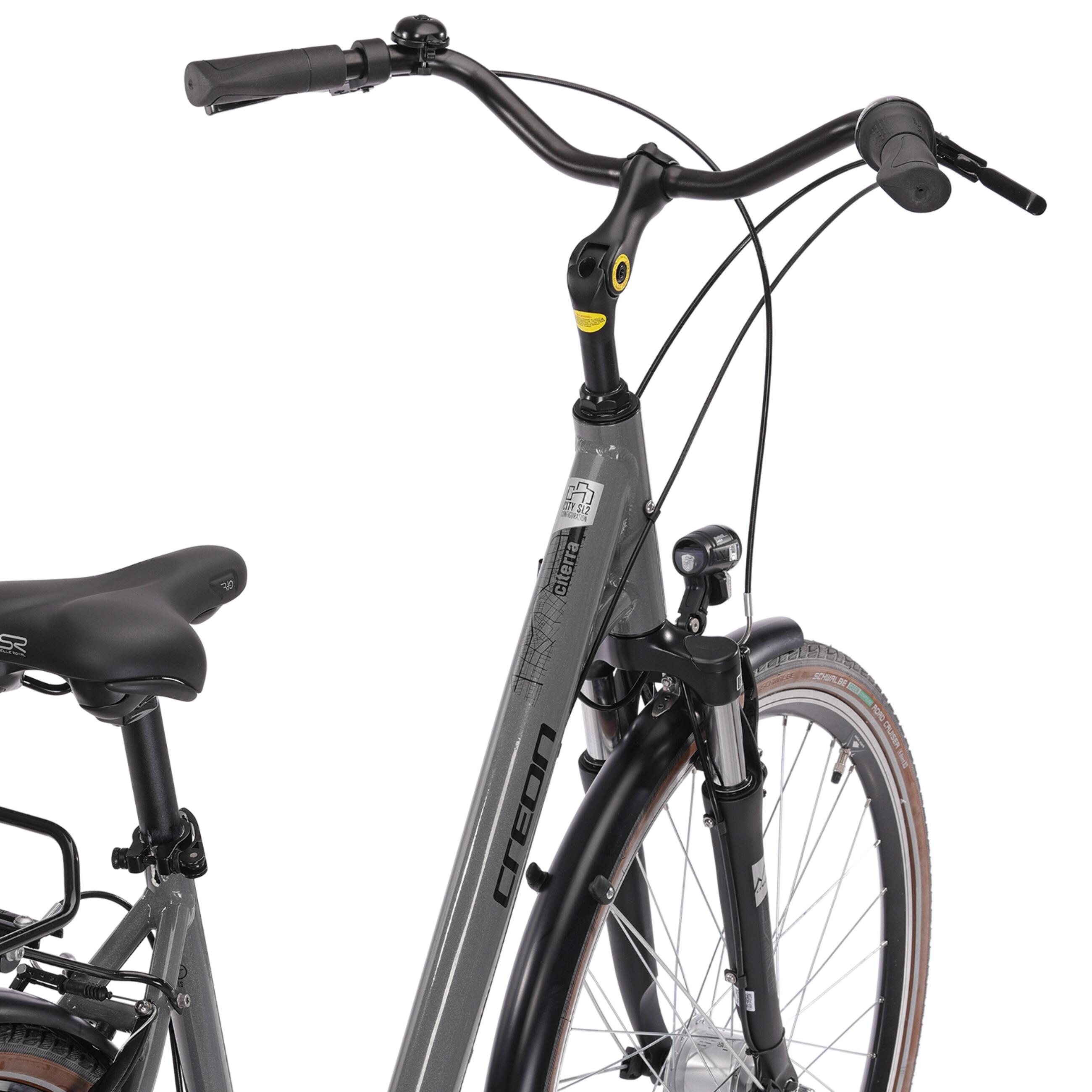 28" femmes villes vélo LS WAVE Cityrad Citrara SL 2 Shimano Nexus 7 Gang, frein 3/4