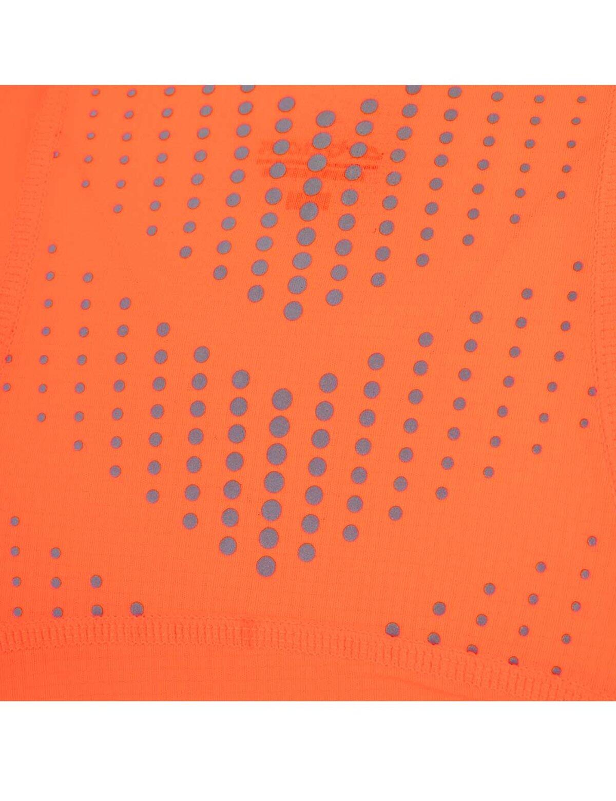 Herren Laufshirt Ärmellos Kurzarm Tank-Top Comfort Line OrangeHerren Herren 4/4