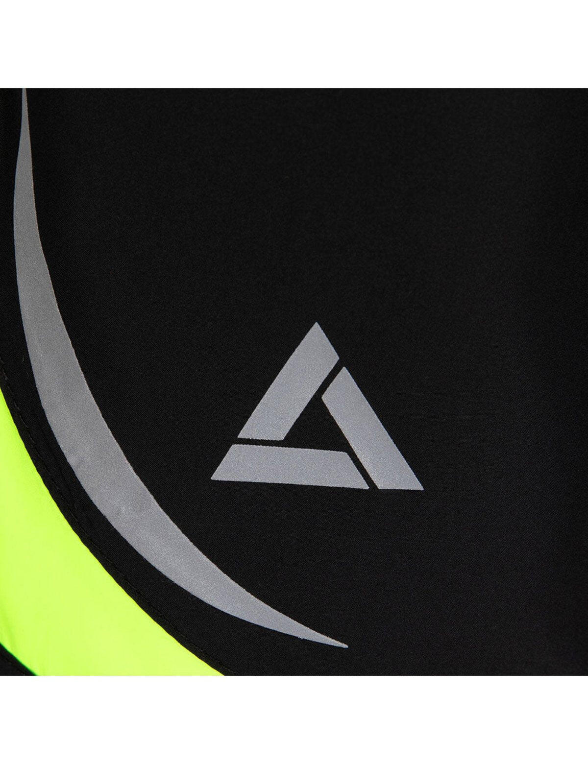 Herren Funktions Laufshorts Comfort Line Schwarz Neon 4/4