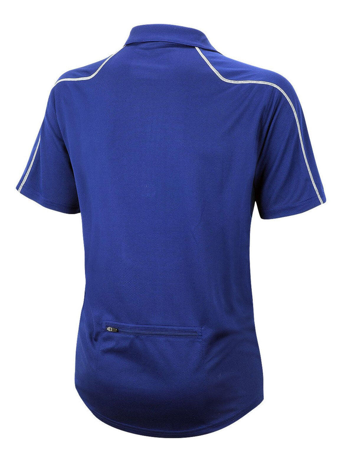 Herren Fahrradtrikot Kurzarm Air Tech Navy-Blau 2/4